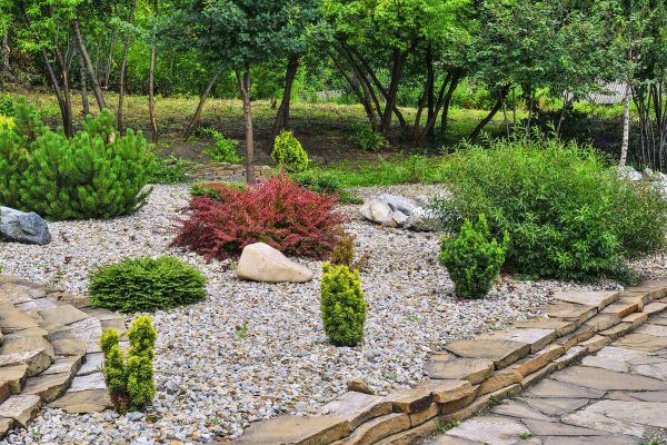 Rock Landscaping in Rochester