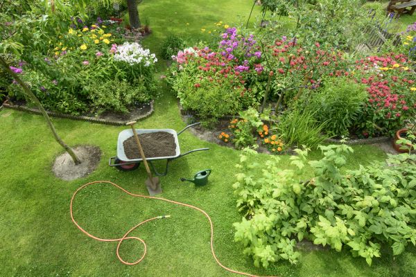 Flower Bed Construction in Rochester