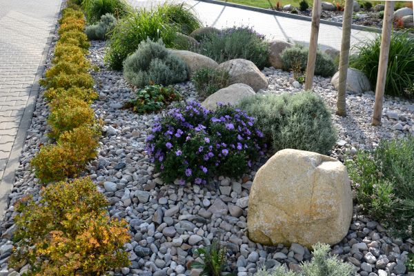 Decorative Rock Installation in Rochester