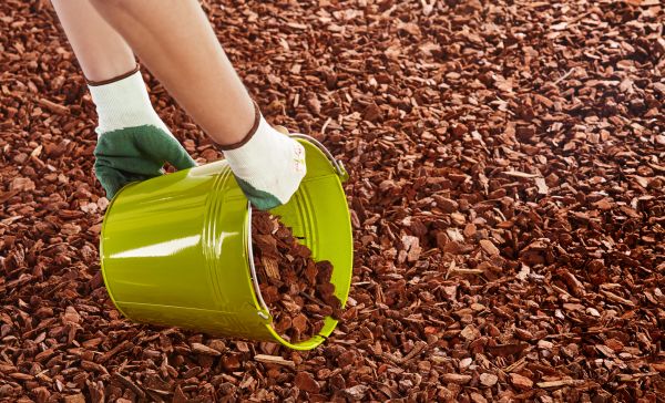 Wood Chip Landscaping in Rochester