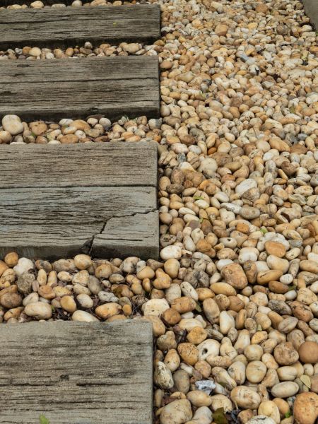 Pea Rock Installation in Rochester