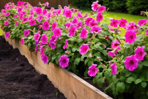 Raised Flower Bed Installation in Rochester